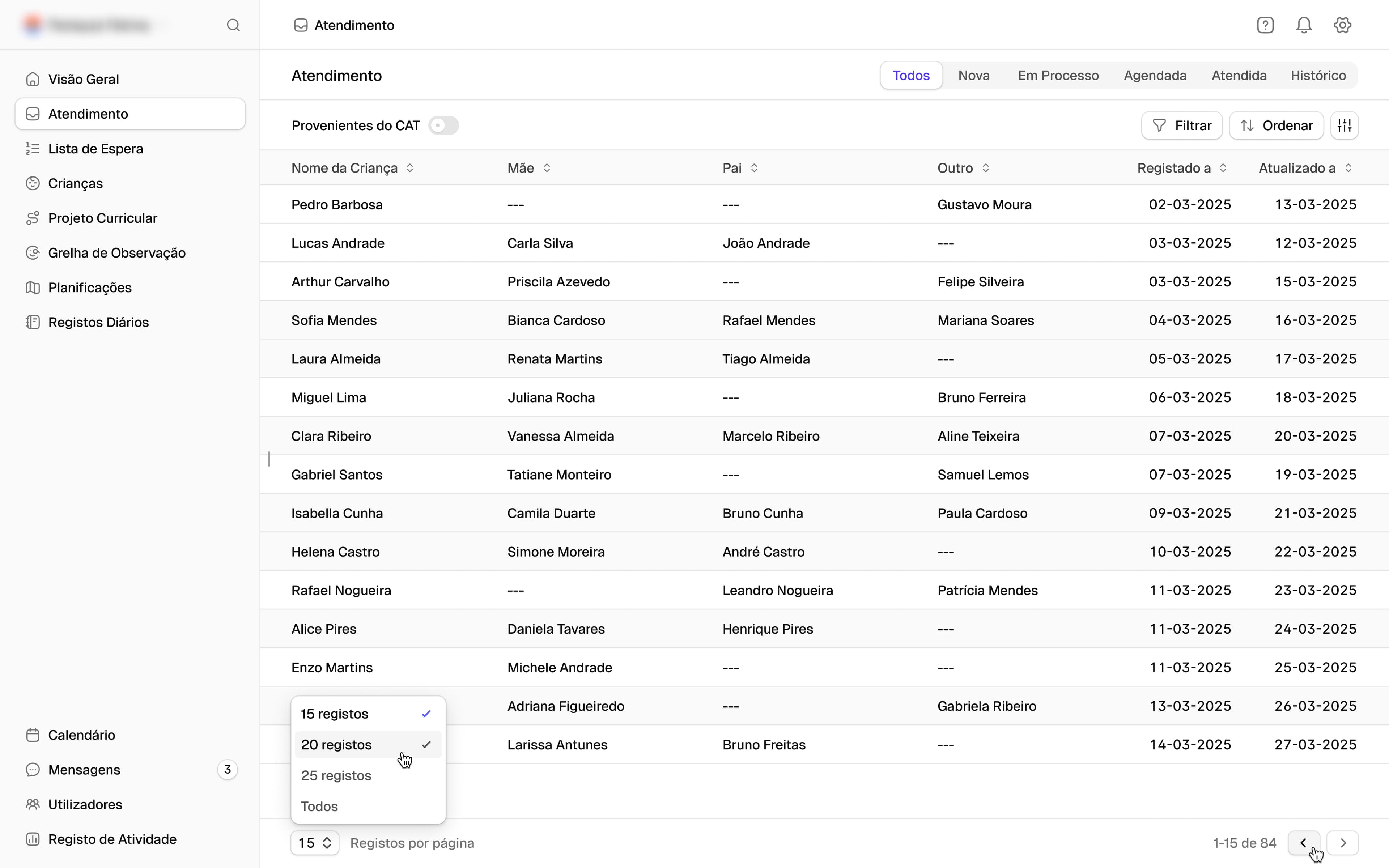 Interface design work, frame 2 of 6