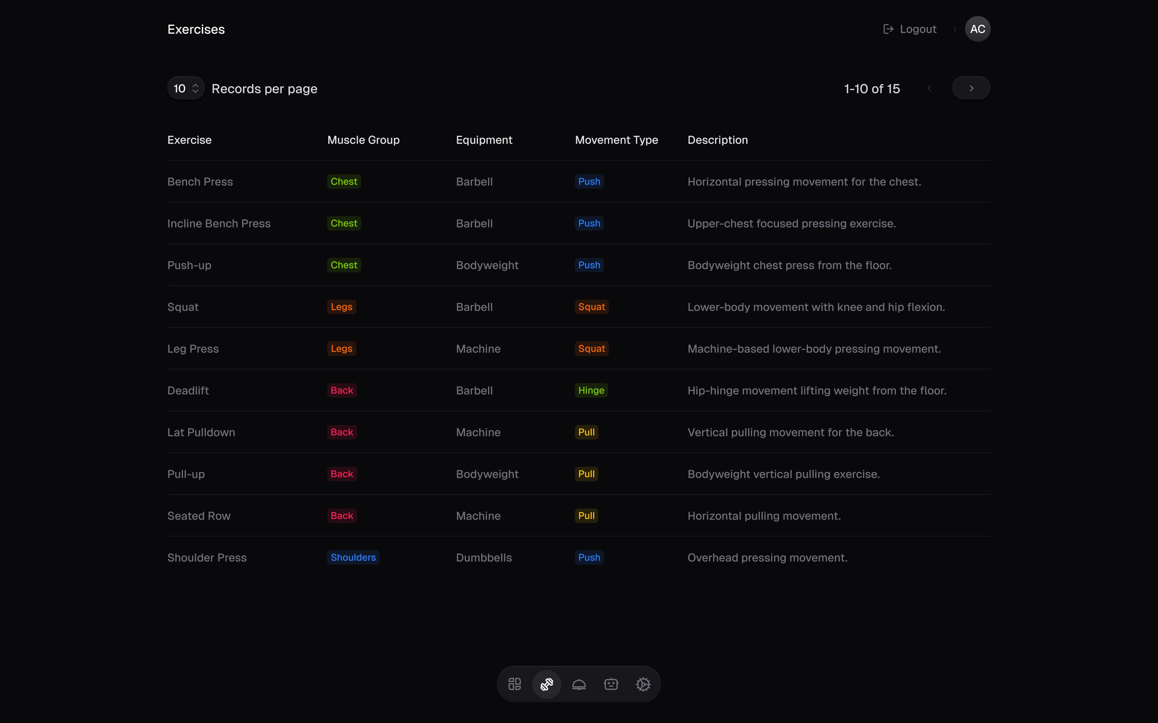 Interface design work, frame 1 of 6