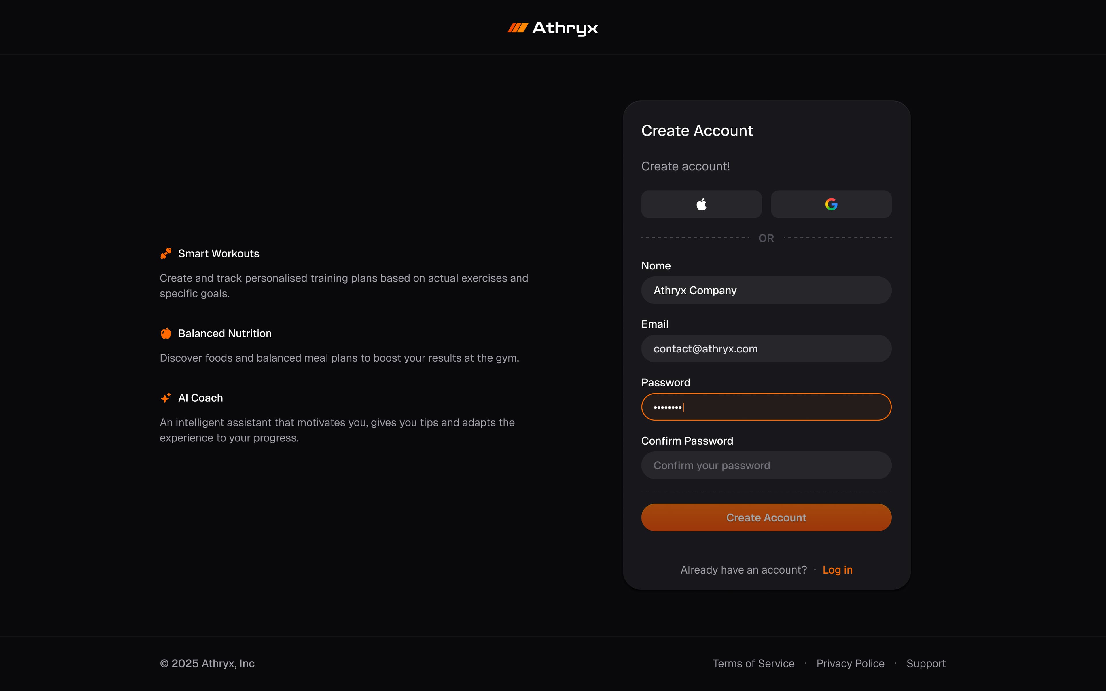 Interface design work, frame 6 of 6